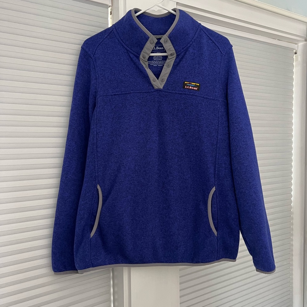LL Bean Fleece Pullover